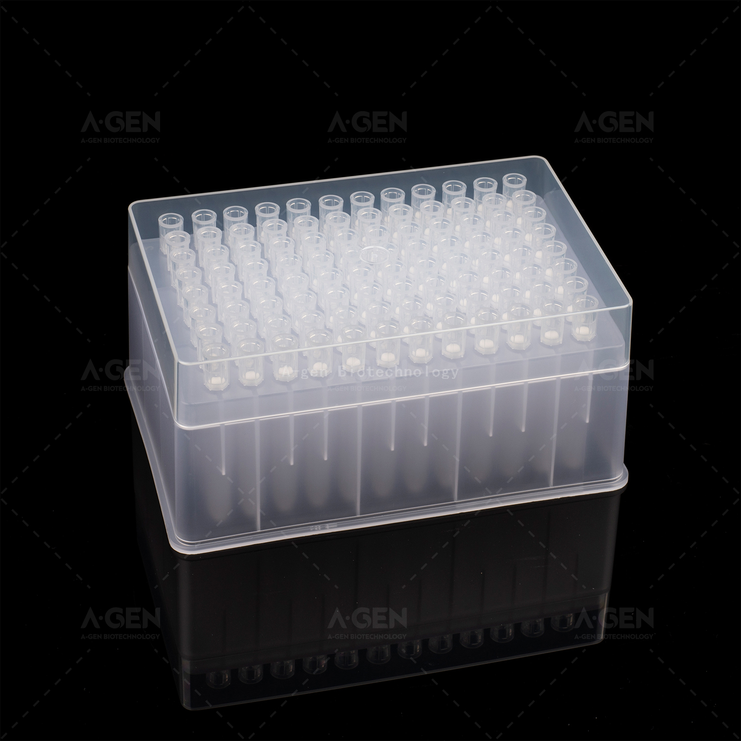 BECKMAN 50μL Clear Robotic PP Pipette Tip (Racked,sterilized) for DNA/RNA Extraction with Filter FXF-50-RS