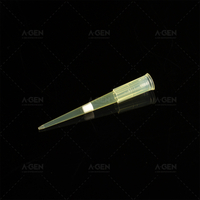 High Accuracy 20μL filtered Universal Pipette tips for Lab test 