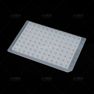  Silicone Sealing Mat for 96 Square Well plate，pre-slit with "+"