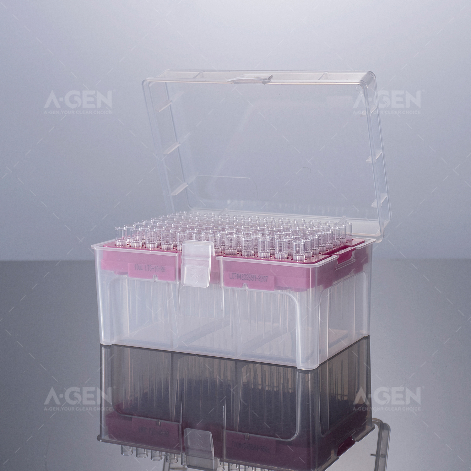 Rainin Sterilization Low Retention 10uL Transparent Globe Scientific Pipette Tips Eco space safe package
