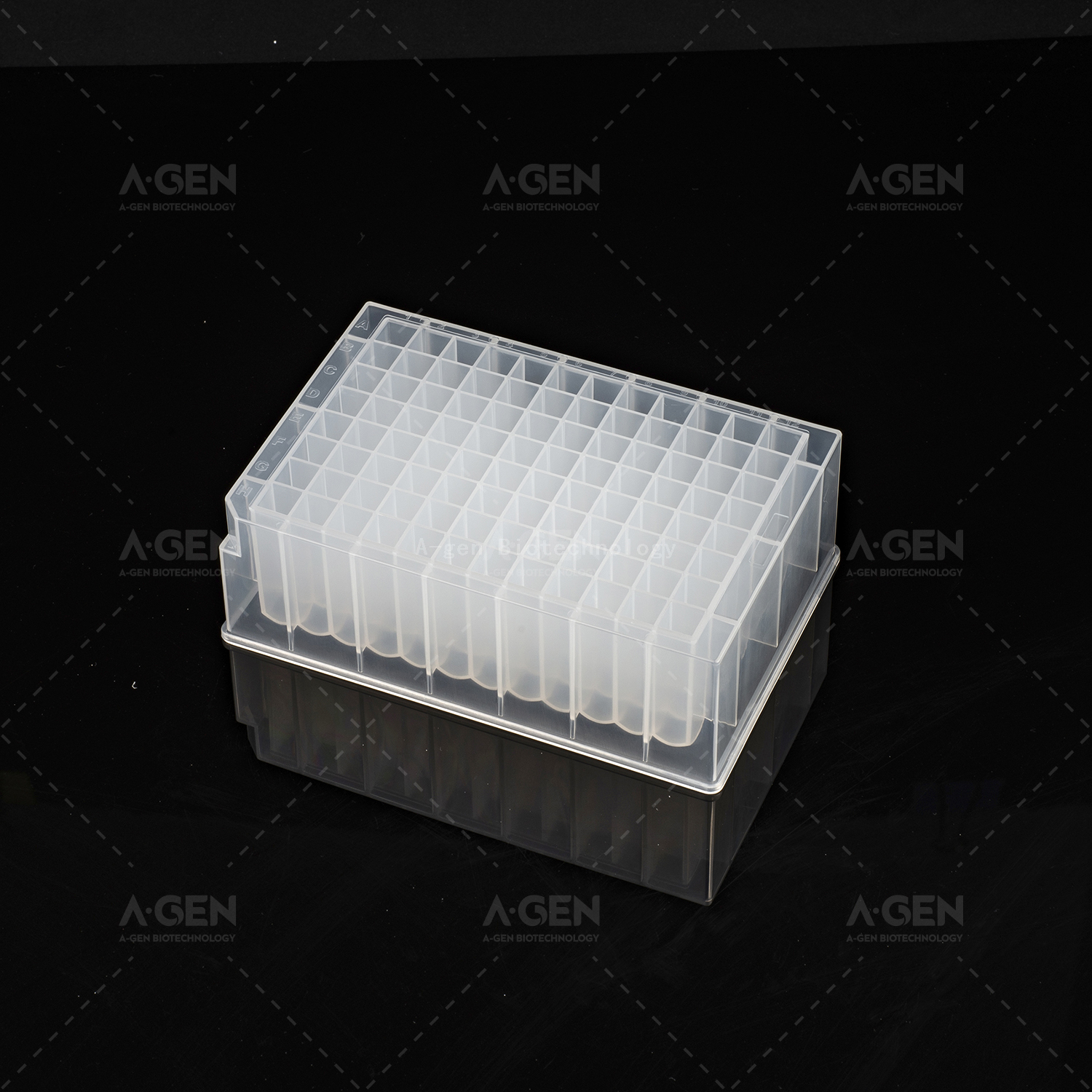 2.0ml 96 Square-Well Reaction Storage Plate V-Bottom Cat. No. 95040452