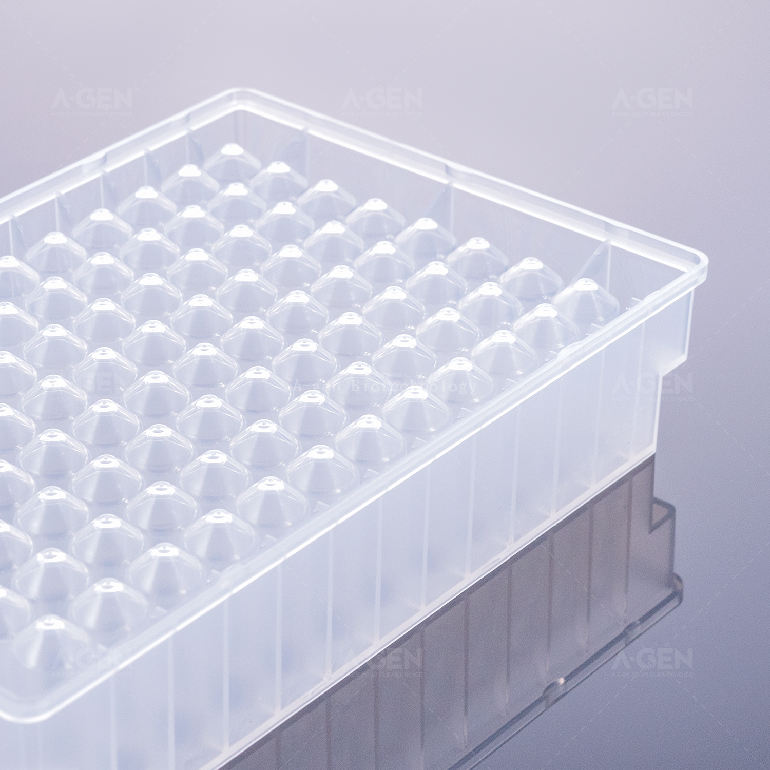 96 Round Deep Well Plate, Vbottom, 1.1mL Round Well V Bottom Plate