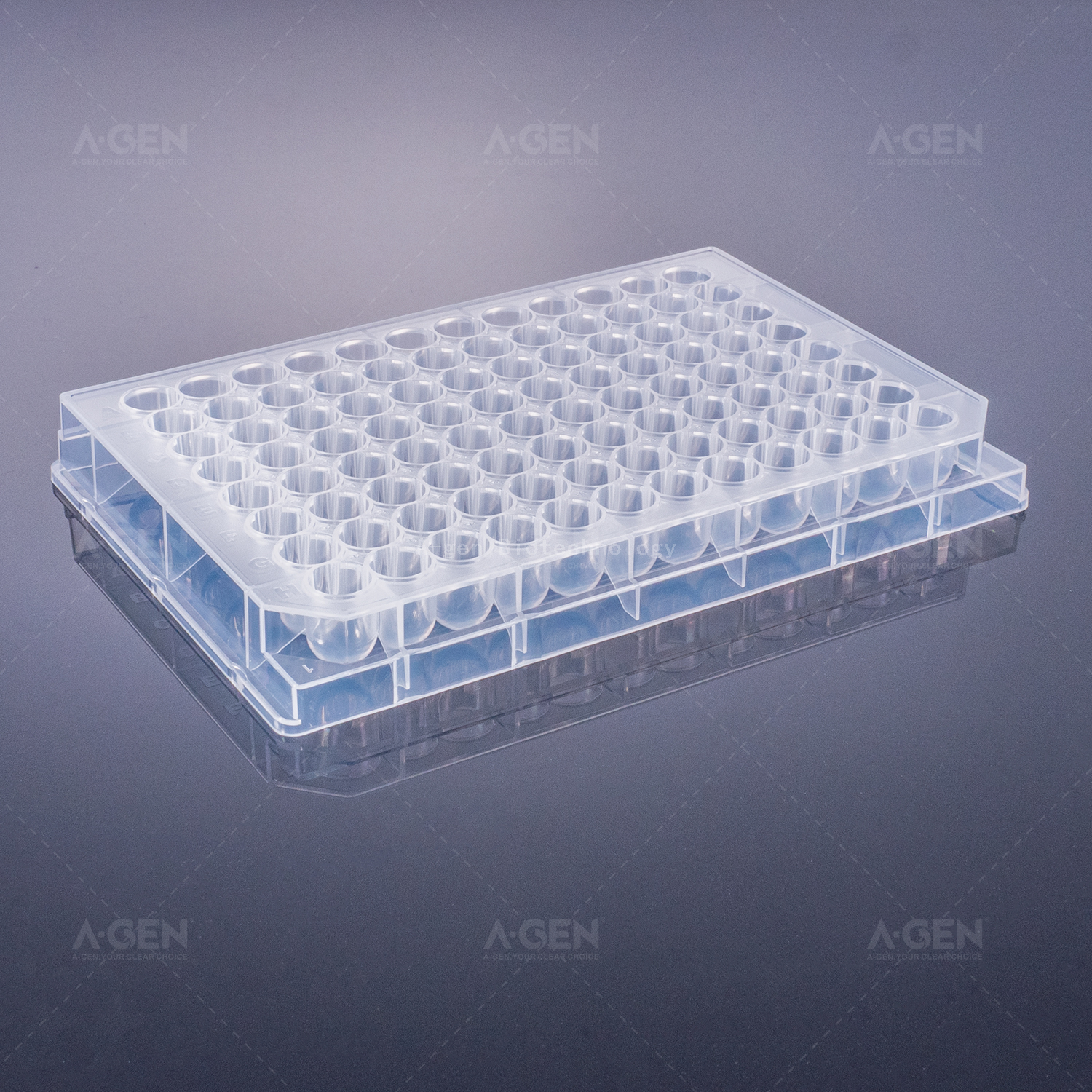 0.5ml 96 Well Round Deep Well Plates Microplates