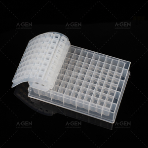  Silicone Sealing Mat for 96 Square Well plate，pierceable