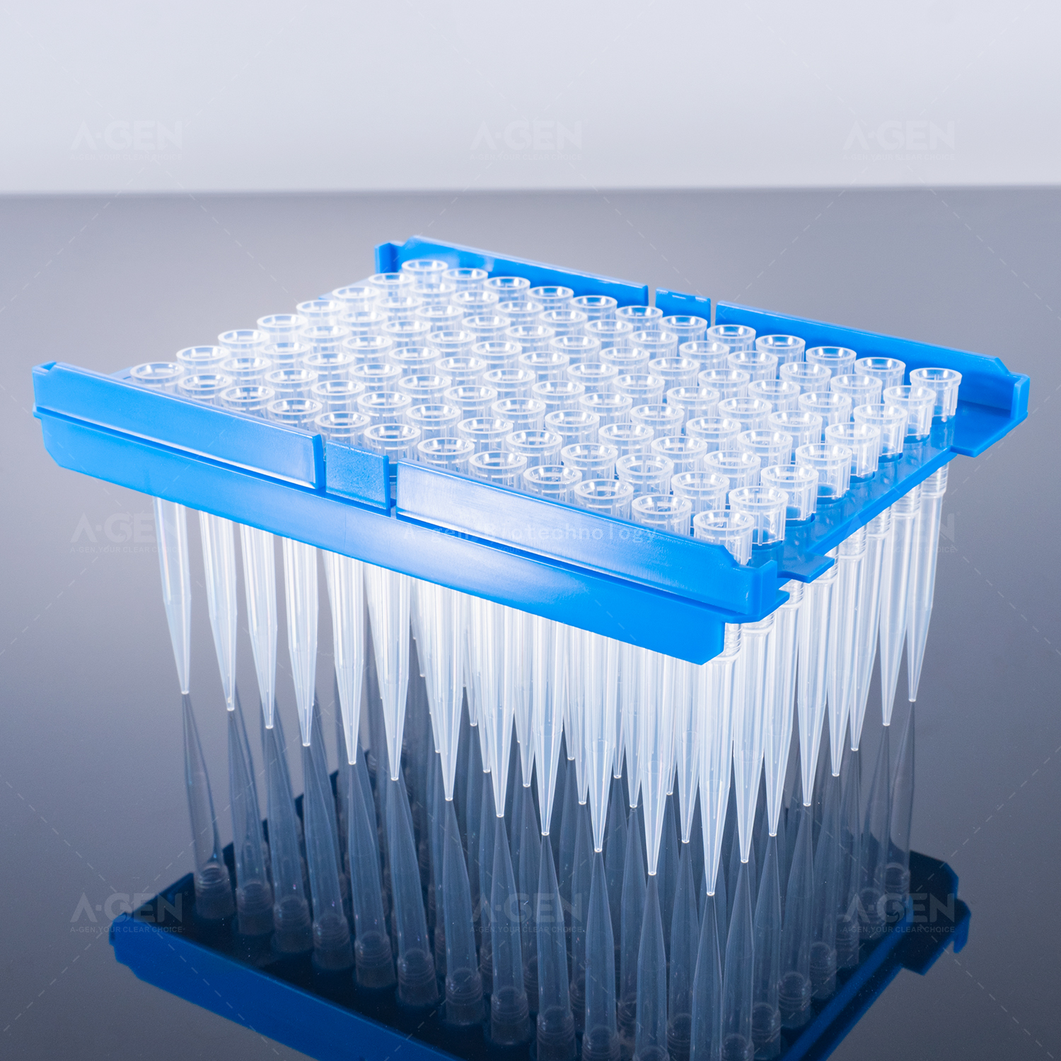Tecan LiHa 200μL Transparent PP Pipette Tip (Racked,sterilized) without Filter TT-200-RSL Low Retention