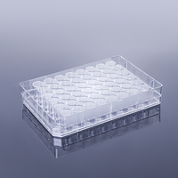 48 wells transparent plate ,clear cover,TC treated sterile ,in blister box