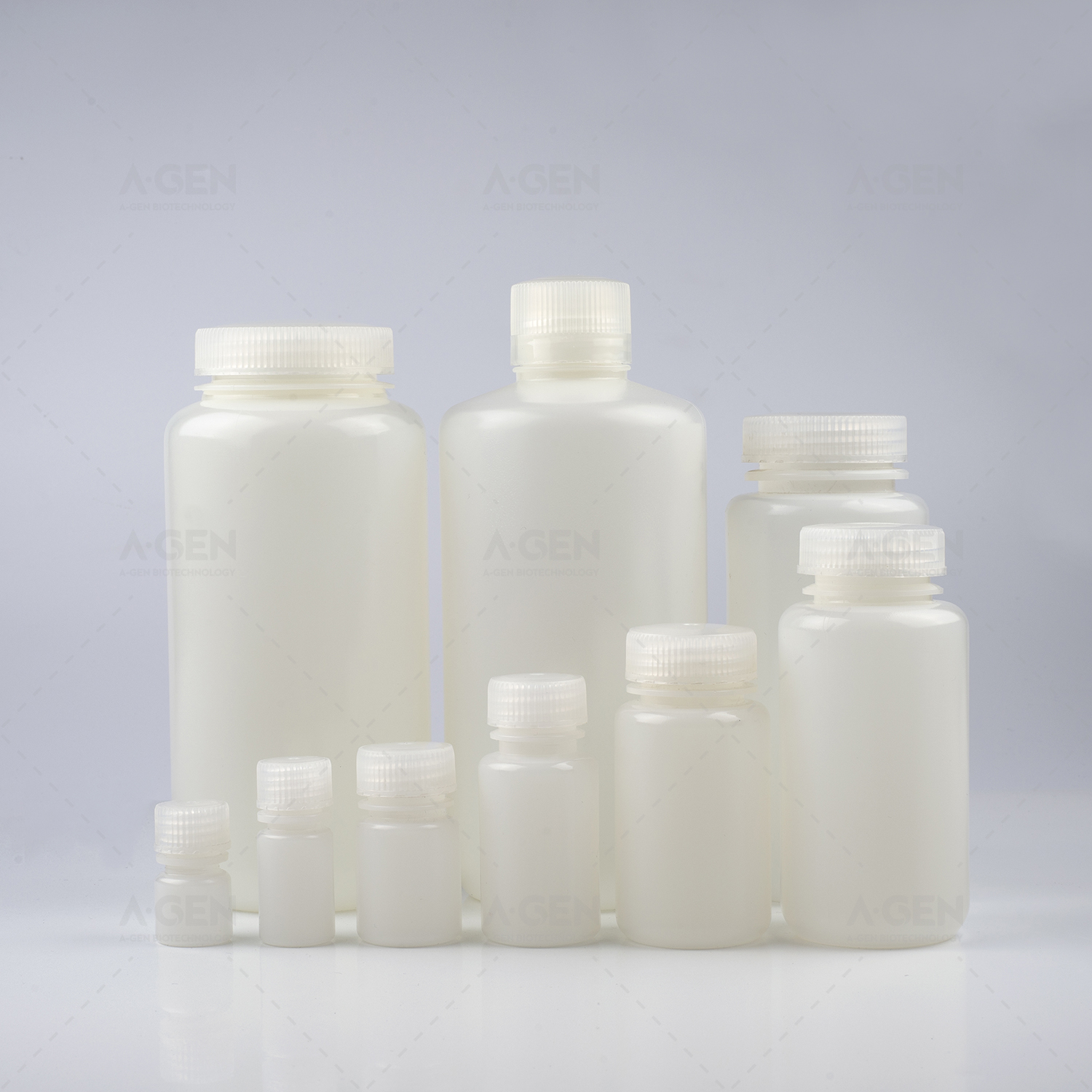500 mL Clear reagent Bottle white botle with width mouth