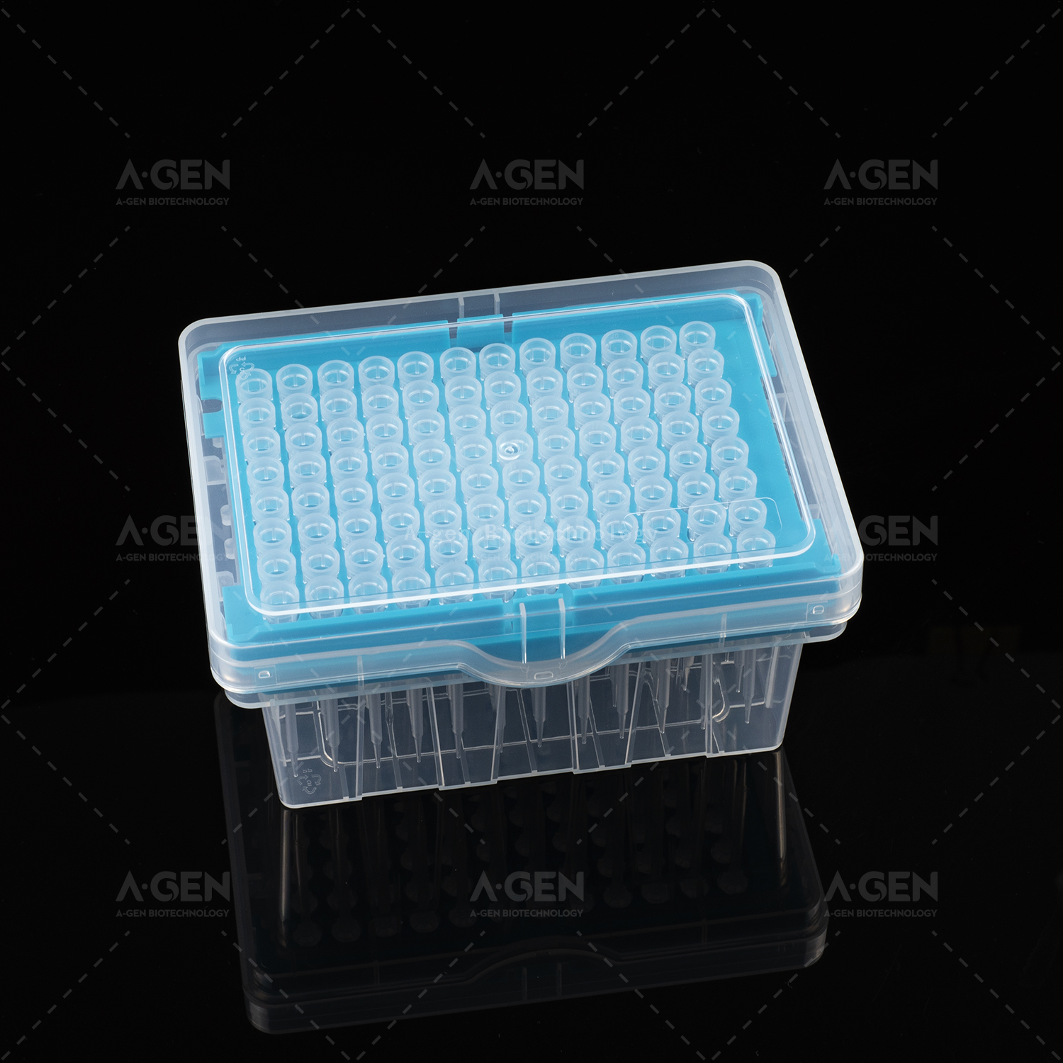 Tecan LiHa 50μL Transparent PP Pipette Tip (Racked,sterilized) for Liquid Transfer No Filter TT-50-RSL Low Residual