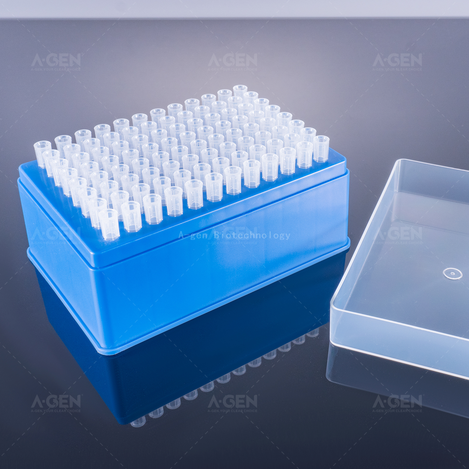 Nayo Tip 250μL Clear Robotic PP Pipette Tip (Racked,sterilized) for Liquid Transfer No Filter FX-250-RSL Low Residual