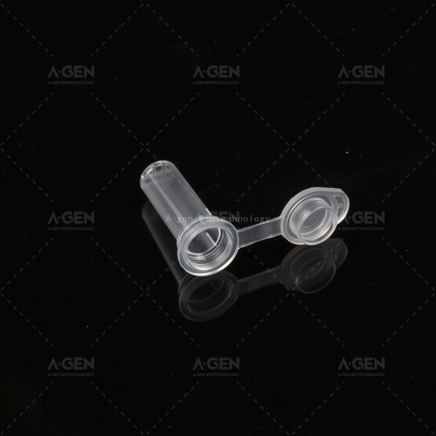 flat bottom Purification Spin Column with Cover and ring