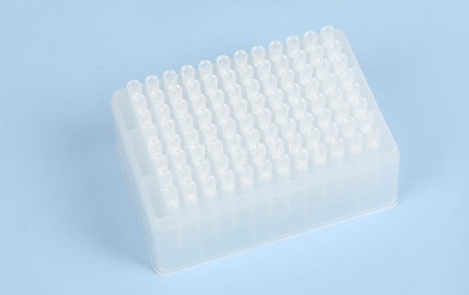 Nayo Tips 250μL Clear Robotic PP Pipette Tip (Racked,sterilized) for Liquid Transfer No Filter FX-250-RS
